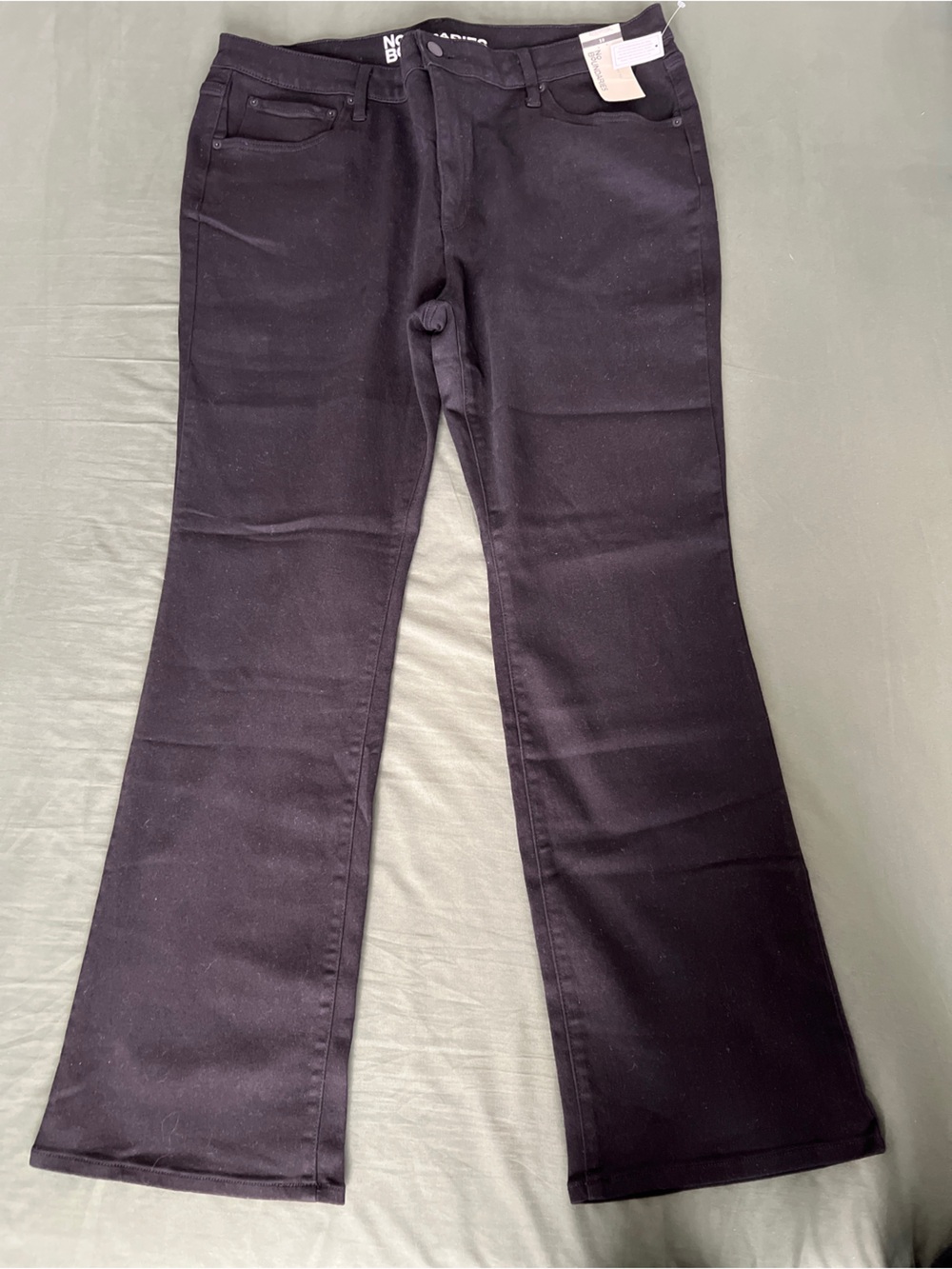 Black Flare Jeans Size 20